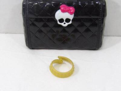 ~Monster High~ MH 2012 Ghouls Rule Clawdeen Wolf Gold 2 Row Studded Belt