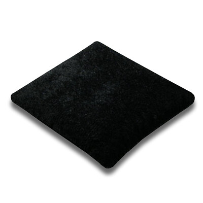 Black Velvet Crystal Sphere & Point Handmade Display Pillow (3.0'' - 5.5'')