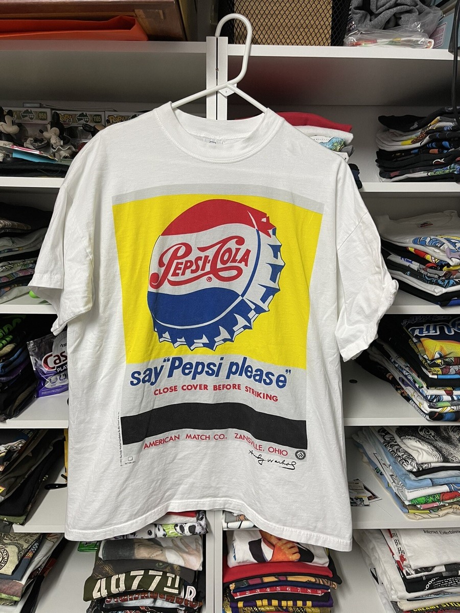 90s Andy Warhol Pepsi アンディーウォーホル アートTシャツ 90s Andy Warhol Pepsi アンディーウォーホル アートTシャツ