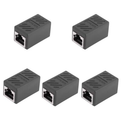 Occitop RJ45 Inline Kupplung Cat7 Cat6 Cat5e Ethernet Netzwerkkabel Adapter QDE