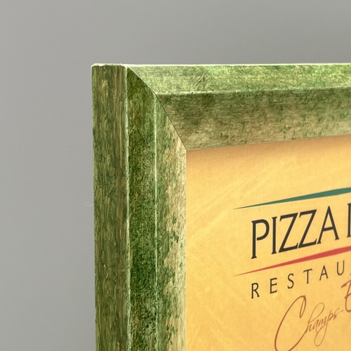 PIZZA PINO Framed VTG RESTAURANT MENU Champs Elysees PARIS FRANCE Closed 2021 - Picture 5 of 7