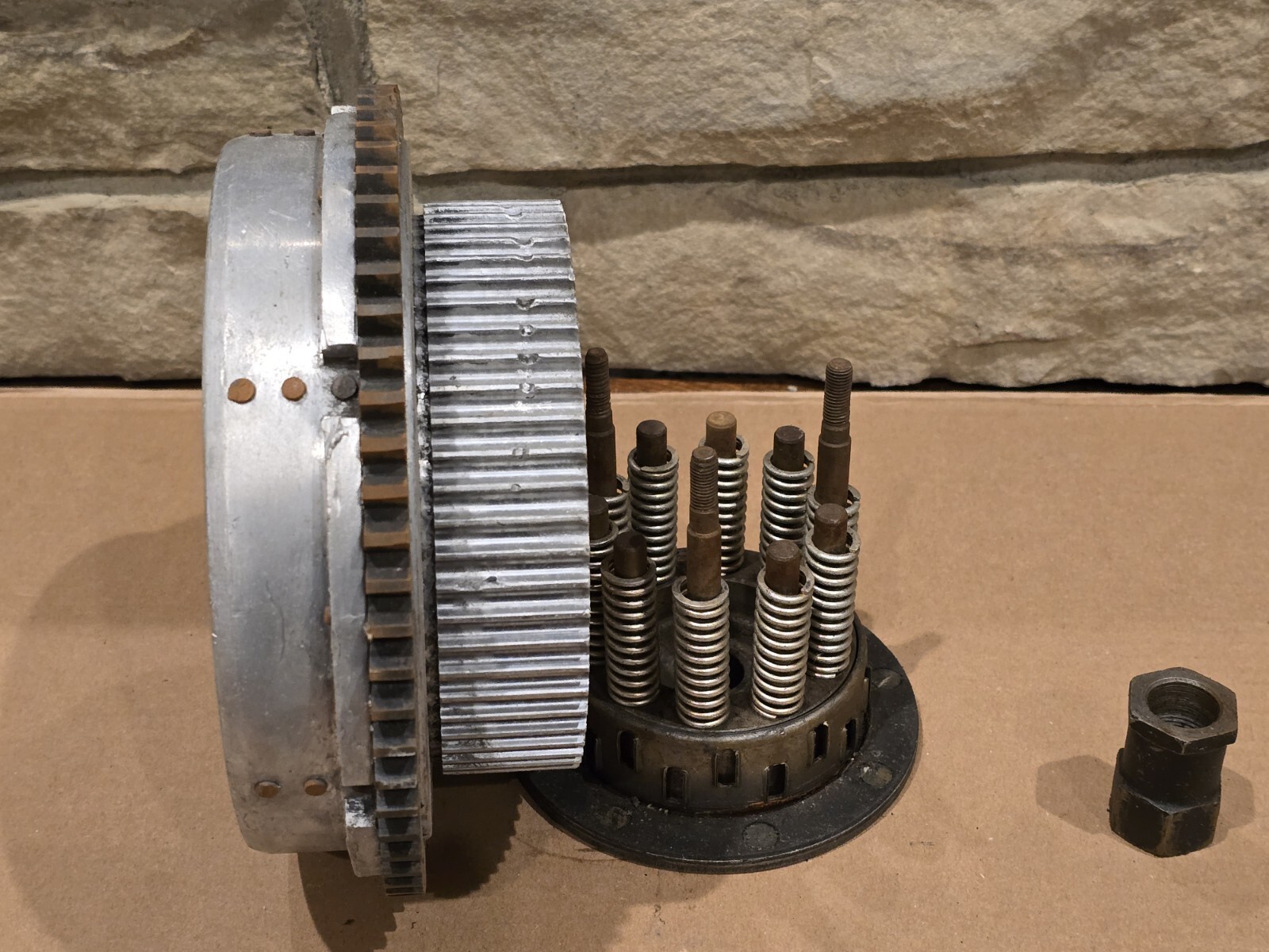 Belt Drive Harley Shovelhead Panhead Clutch Hub PB60 eBay