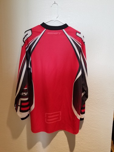 Vintage Shift Racing Black/Red/White Motocross Jersey Moto X Size adult Small - Picture 2 of 2