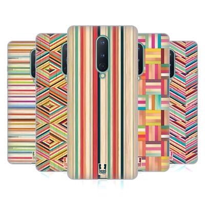 HEAD CASE DESIGNS COLOURED STREAKS SOFT GEL CASE FOR GOOGLE ONEPLUS PHONES