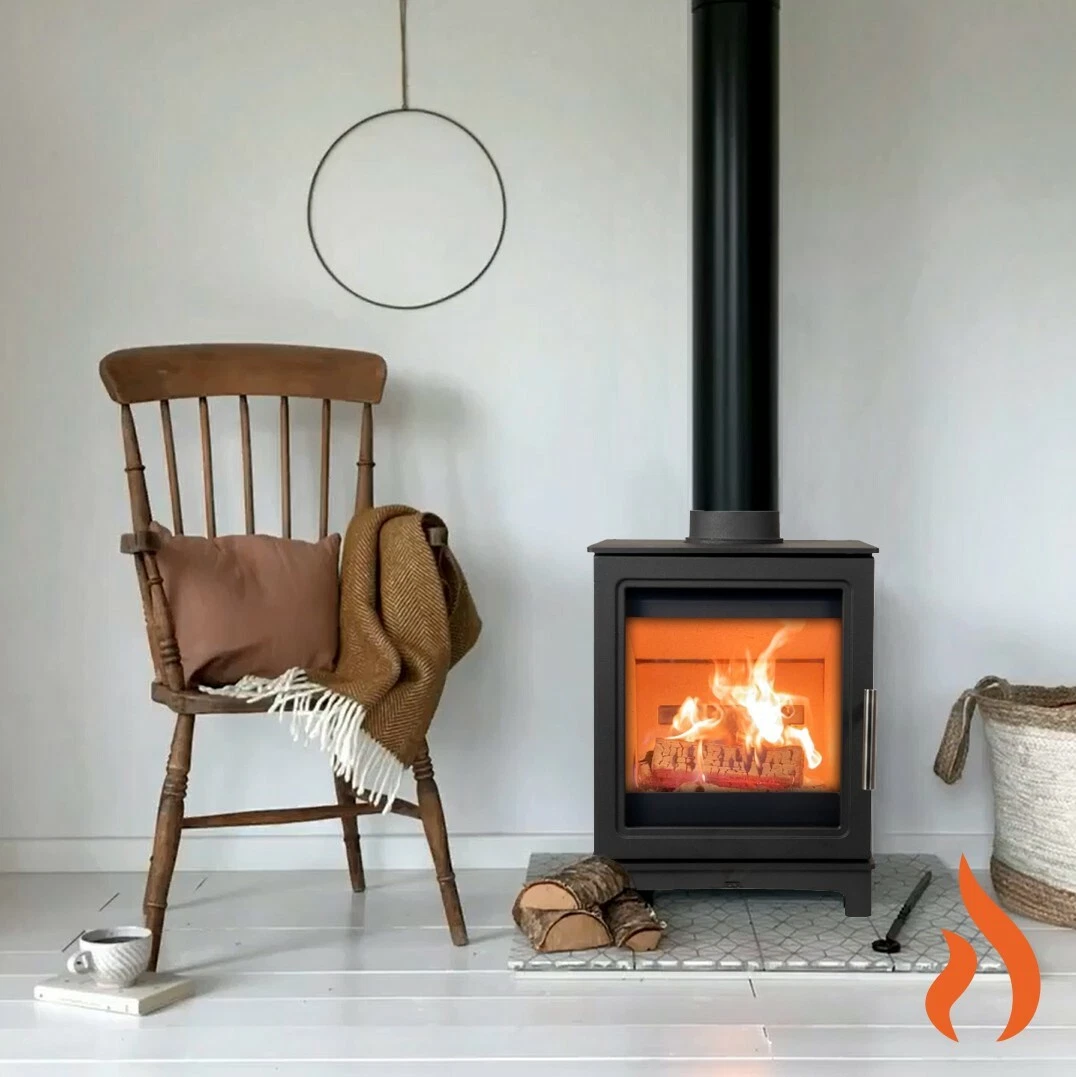 A+ Skiddaw 5kW SOLID FUEL STOVE Mi Wood Fire Place Burner Burning Multi  Design | eBay