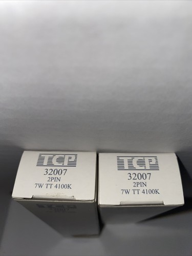 (2) TWO NEW REPLACEMENT BULBS FOR TCP 32007 7W 45V FAST SHIPPING - Picture 5 of 5