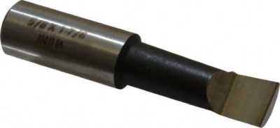 Cobalt Boring Bar: 5/8'' Min Bore Dia 1-7/8'' Max Bore Depth, 3/4'' Shank, RH Cut
