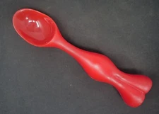 Koziol Germany Red Standing Ice Cream Scoop 7 3/4" Long