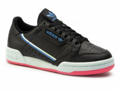 adidas continental 80 black pink