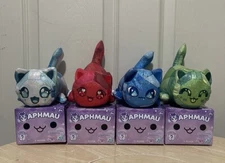 Aphmau MeeMeows Mystery Plush Litter 4 Emerald Ruby Diamond Sapphire Lot Of 4