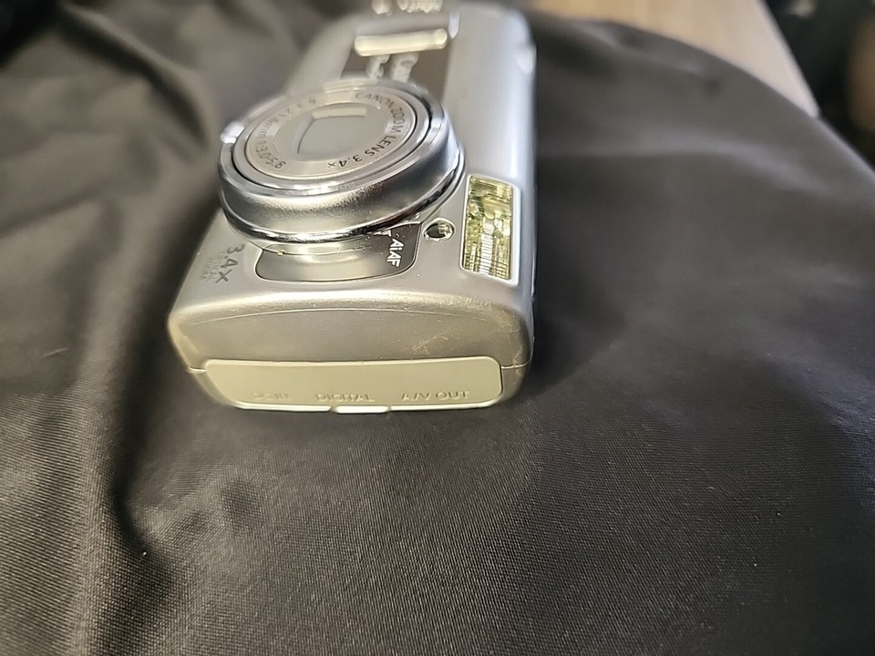 Canon PowerShot A470 7.1MP Digital Camera Gray 13803089943 eBay