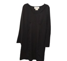 Motherhood S Small Womens Little Black Maternity Career Casual 3/4 Sleeve Dress