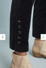 Anthropologie The Essential Velvet Slim Trousers Size 8 — photo 4