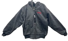 Dri Duck Coca-Cola  Men's Grey Hooded Work Jacket - 5020T Size Small