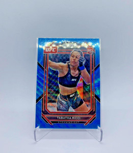 UFC 2023 "TABATHA RICCI" #108 Rookie Card RC BLUE WAVE Prizm Panini