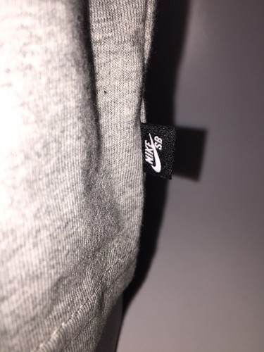 New Nike SN SkateBoard Shirt Gray Cotton DC7817-063 Loose Fit Mens Sz S - Picture 4 of 7