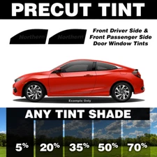 Precut Window Tint for Smart Fortwo Coupe 08-15 (Front Doors Any Shade)