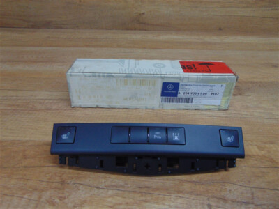 Upper Control Panel Switch Block Genuine Mercedes W204 A2049054100