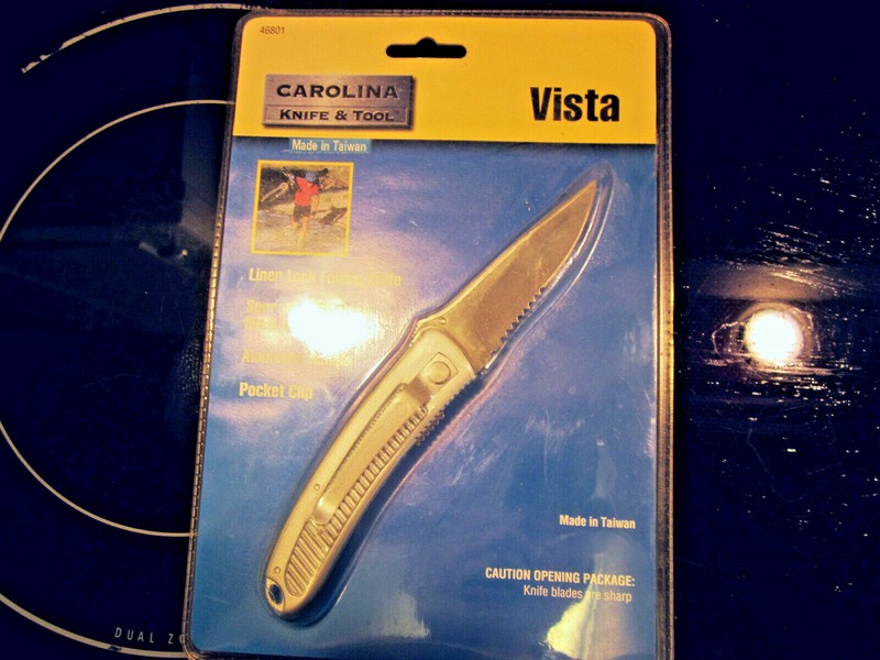 Carolina Knife & Tool Vista PS Folder  -  Collectable Blackie Collins Design