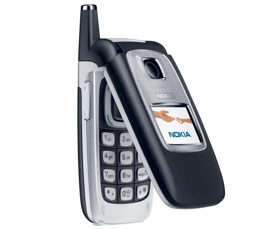 Original Nokia 6103 unlocked Bluetooth FM Radio MP3 CAMERA  fold cell phone - Image 2 of 3