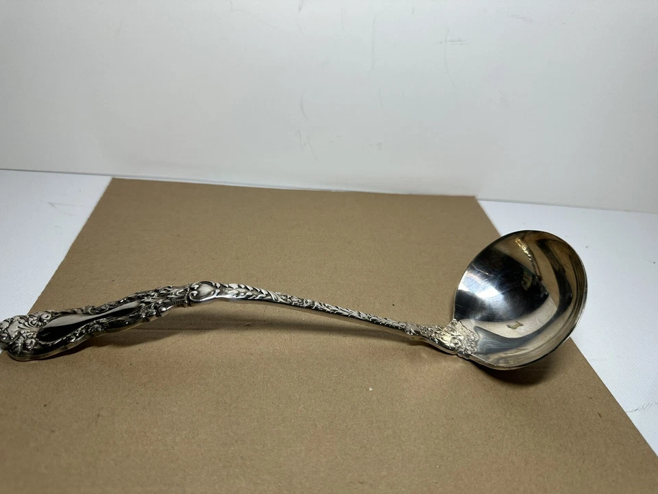 Gorham Silverplate IMPERIAL CHRYSANTHEMUM Punch/Soup Ladle - Image 3 of 4