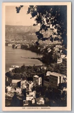 Sorrento Italy Matte RPPC Postcard Panoramic View From Above Unposted
