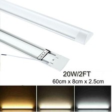 LED Batten Tube Light 2FT/3FT/4FT/5FT Garage Strip Light Outdoor Waterproof UK