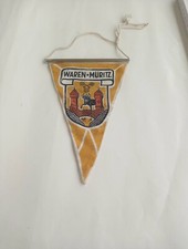 Waren - Müritz, Wimpel, 18 x12,5 cm, Flagge (es sind weitere Eingestellt