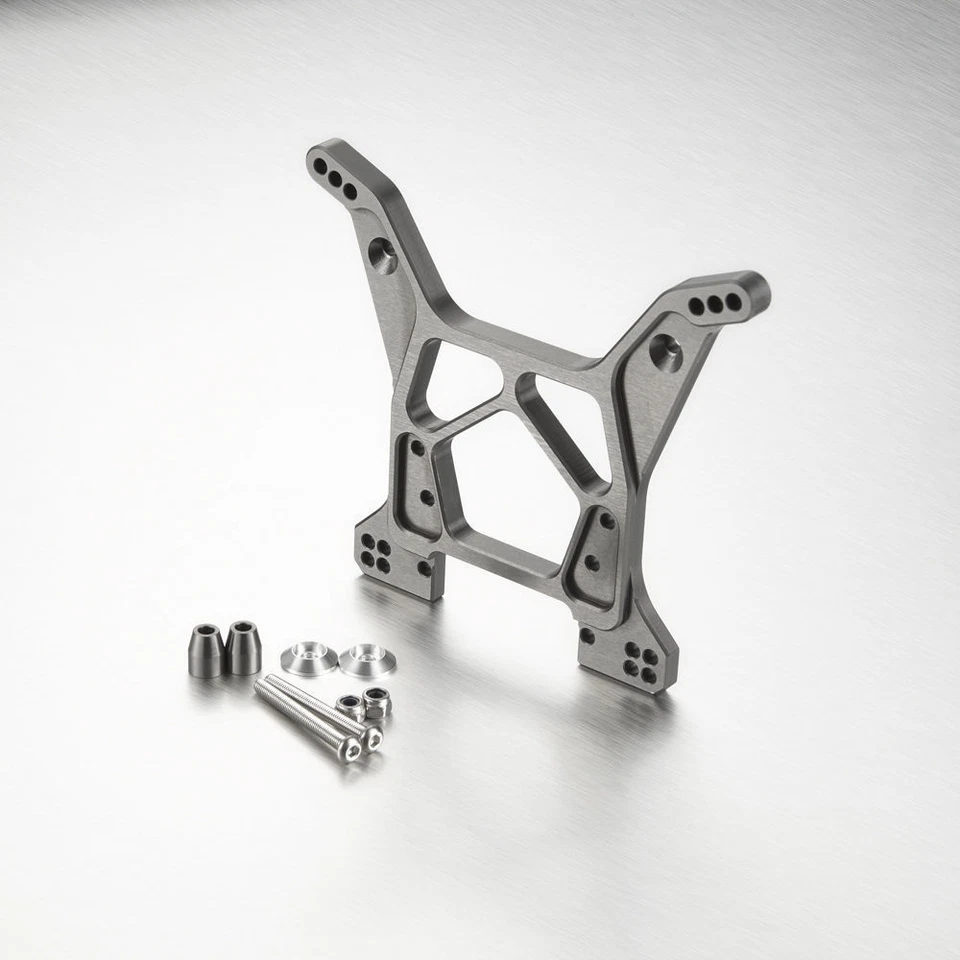 CNC Aluminum Front Shock Tower Hoop Set for Axial 1/8 Yeti XL for RC Car #1208 - Image 2 of 3