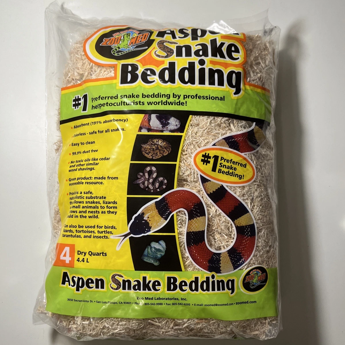 Best hotsell snake bedding