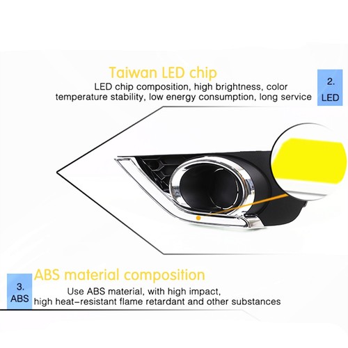 Für Honda BR-V 2012-2016 Front Stoßstange Nebelscheinwerfer Baugruppe Lampe - Picture 4 of 8