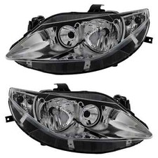 Scheinwerfer Set links & rechts Chrom H7/H7 für Seat Ibiza IV Sportcoupe 6J1 6J5