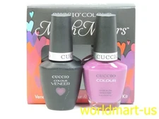 CUCCIO VENEER Gel Nail Polish 0.44fl.oz Gel Duo 6014- Argentinian Aubergine