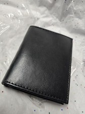 Mens Black 20 Pocket Wallet NWT.