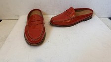 GH Bass Weejuns Penny Slides Leather Shoes/Clog Size UK 8 EU 41