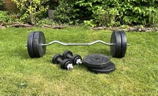 Hardcastle Barbell and York Dumbbells Pair Weight Lifting Strength Training