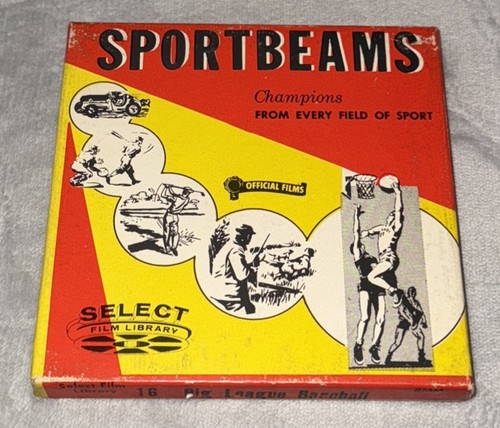 Sports Beams Big League Baseball Movie Film 8mm Select Films Mantle? Ruth?