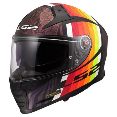LS2 FF811 Vector II Freedom Matt Black Chameleon Gr. XL Motorradhelm