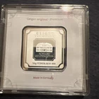 Geiger 50 Gram Silver Square Bar .999 Fine Silver Sealed In Assay.
