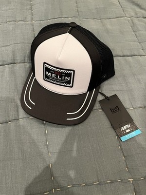Melin Odyssey MPH Pit Crew Hydro Hat-Black Classic (58CM)