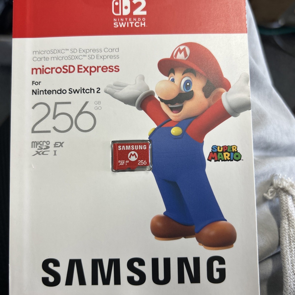 Samsung microSD Express Card 256GB for Nintendo Switch 2