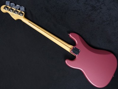 Electric Bass Guitar Fender Japan Hybrid II Precision Burgundy