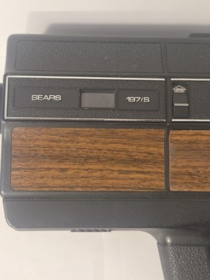 Vintage Sears Sound 197/S XL Zoom Super 8 Zoom Reflex Movie Camera