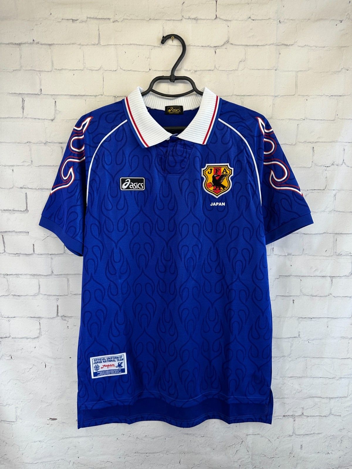 JAPAN TEAM 1998 1999 RETRO VINTAGE SOCCER FOOTBALL SHIRT JERSEY HOME SIZE M