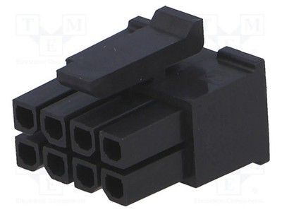 Stecker; Leitung-Platte; weiblich; Micro-Fit 3.0; 3mm; PIN: 8