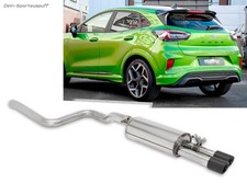 Milltek Sportauspuffanlage ab OPF Ford Puma ST 2x90mm rund gerollt  aus Carbon