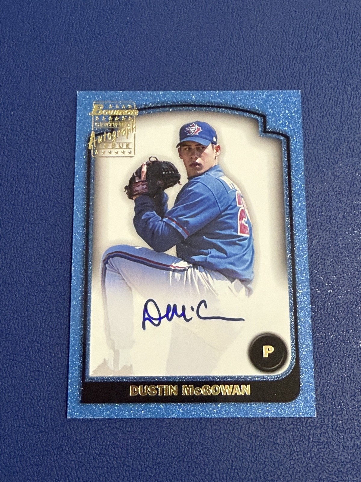 2003 Bowman - Signs of the Future Dustin McGowan #SOF-DHM (AU, RC)