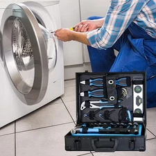 Combined Maintenance Tool Suitcase-247 Pieces of Basic Home Maintenance Tool Set