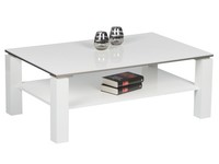 Couchtisch Torrance Weiß 110X41X70 Cm Wohnzimmertisch
