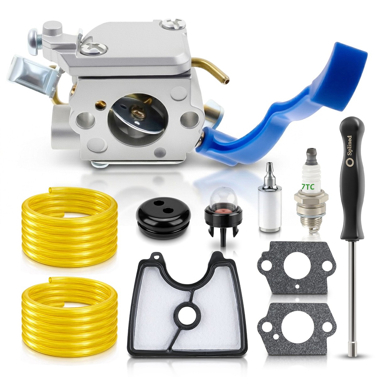 For Husqvarna 125B Carburetor Fuel Line Kit 581798001 545081811